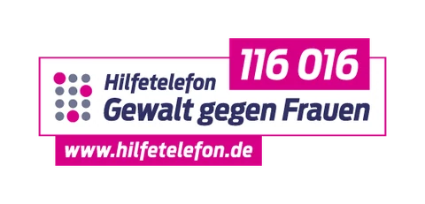 Logo Hilfetelefon Gewalt gegen Frauen